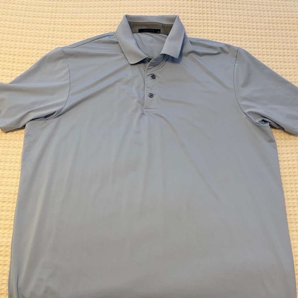 Men's Greyson Light Blue Polo Shirt